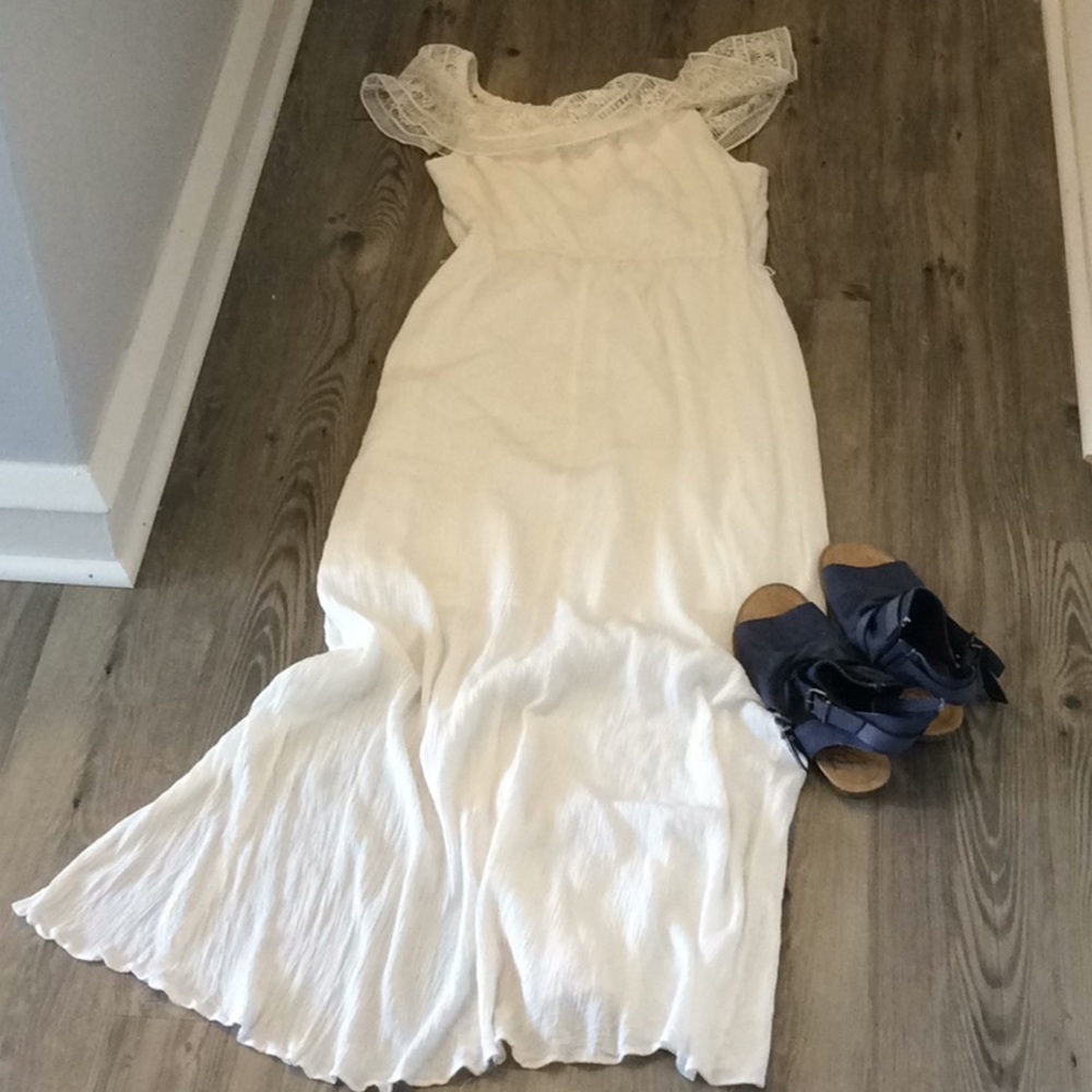 White summer dress